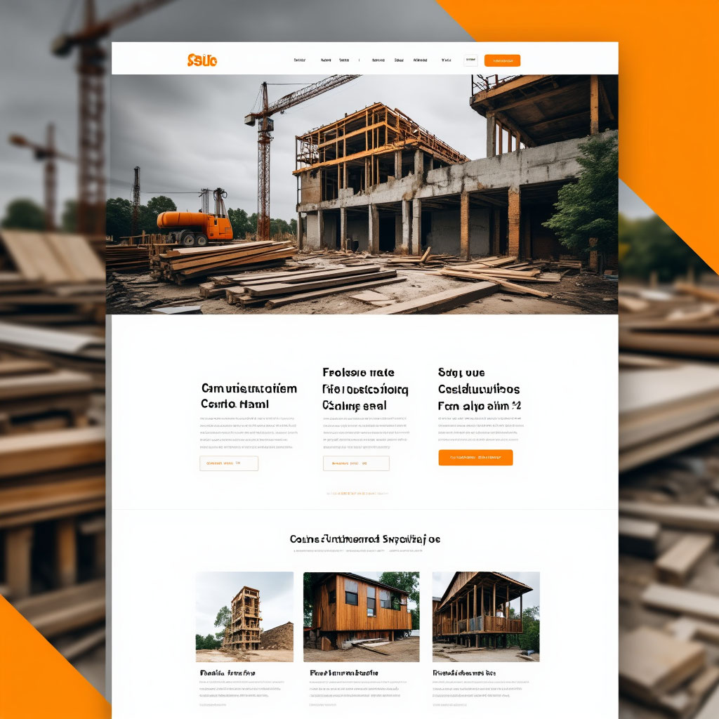 ✓ Структура под интент ✓ Форма заявки и CTA ✓ Блок доверия и кейсы ✓ SEO-метатеги и микроразметка Строительство домов